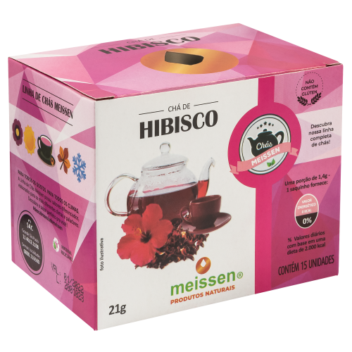 Chá de Hibisco Chá de Hibisco