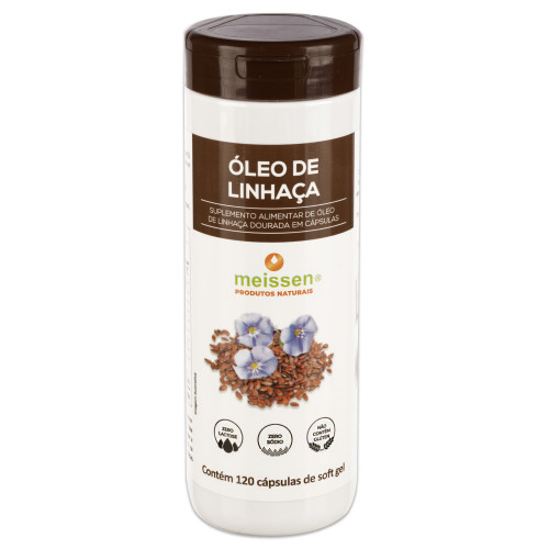 Óleo de Linhaça 120 Cápsulas Óleo de Linhaça 120 Cápsulas