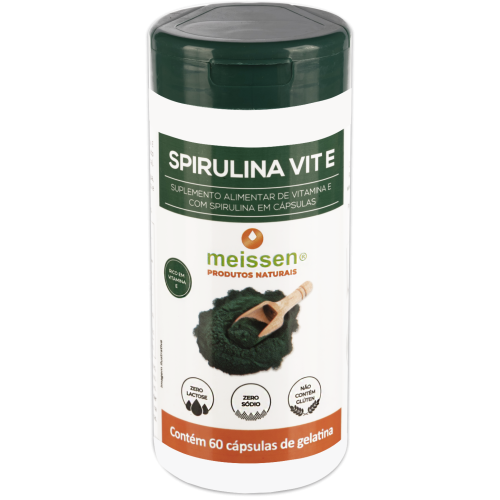Spirulina Vit E 60 Cápsulas Spirulina Vit E 60 Cápsulas